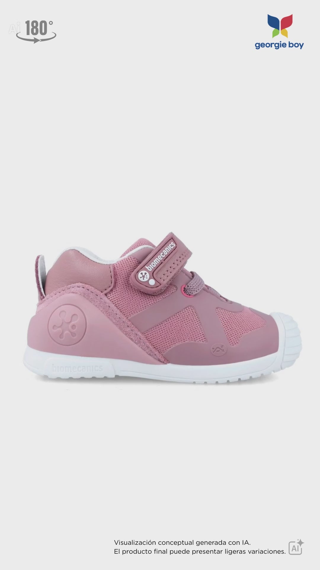 Zapato  Biomecanics Malva para Bebe