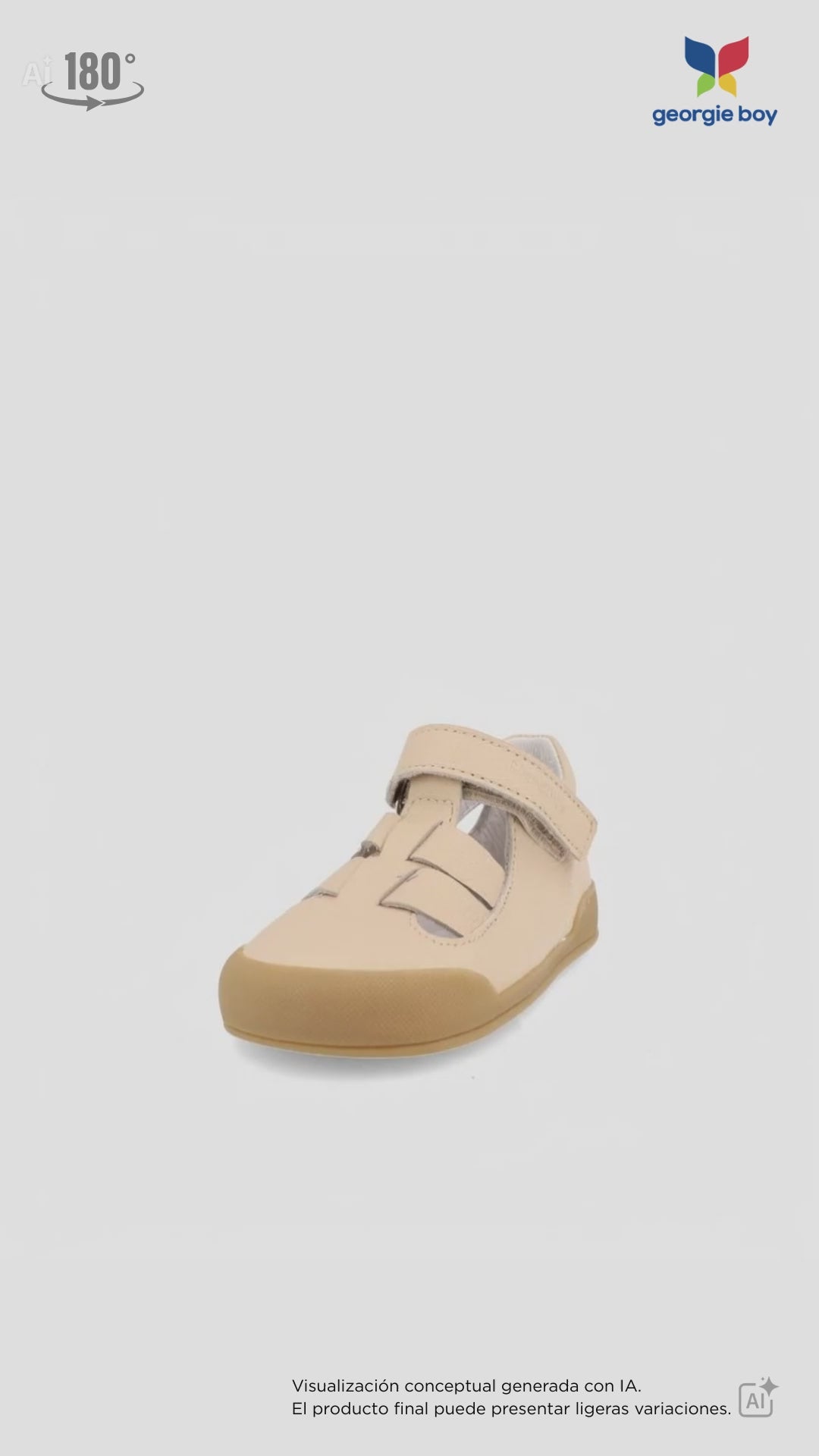 Sandalia Barefoot Blanditos  Beige para Bebé (Unisex)