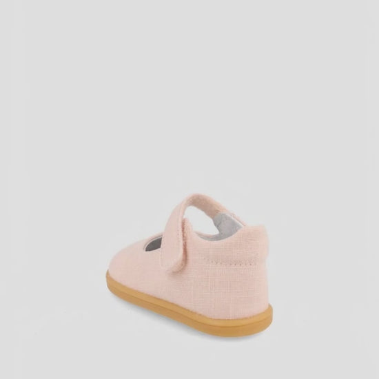 Zapato Barefoot Blanditos Nude con Velcro para Niña