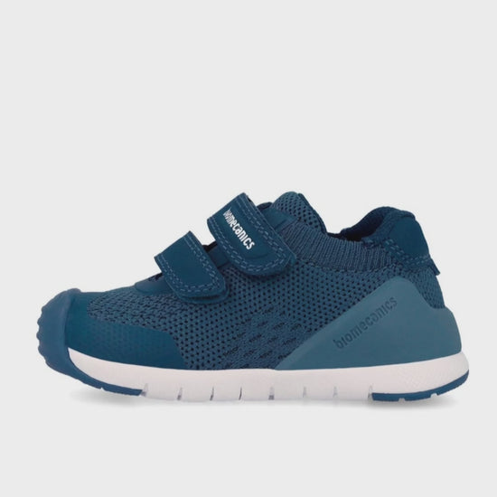 Zapato  Sport Biomecanics Azul de Rejilla para Bebe