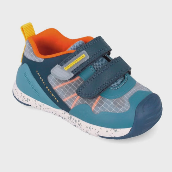 Zapato Sport Biomecanics Azul de Rejilla para Bebé