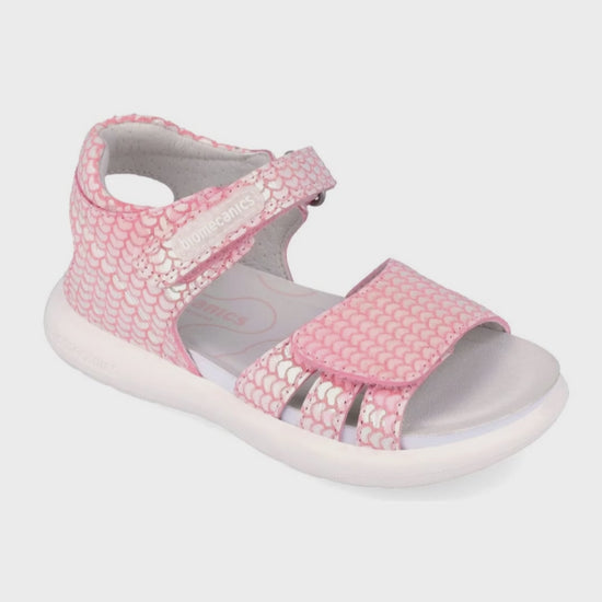 Sandalia Biomecanics Barby con Pala Velcro y Laminada para Niña