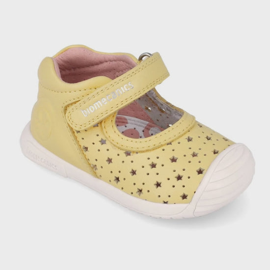 Zapato Biomecanics Vanila Calado de Mercedes para Bebé