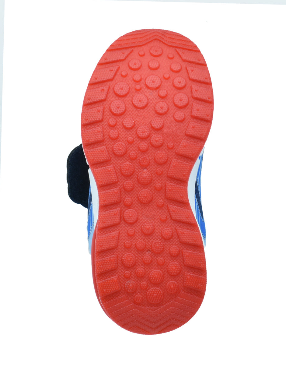 Tenis Niño Super Mario con Luces LED y Doble Velcro- GEORGIE BOY